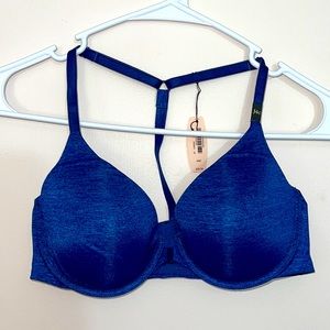 NWT VS Semi Demi Racerback Front Close Bra